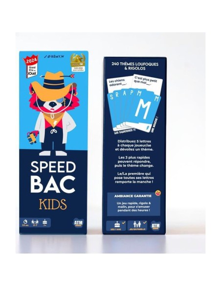 Speed Bac Kids - Un jeu Atm Gaming
