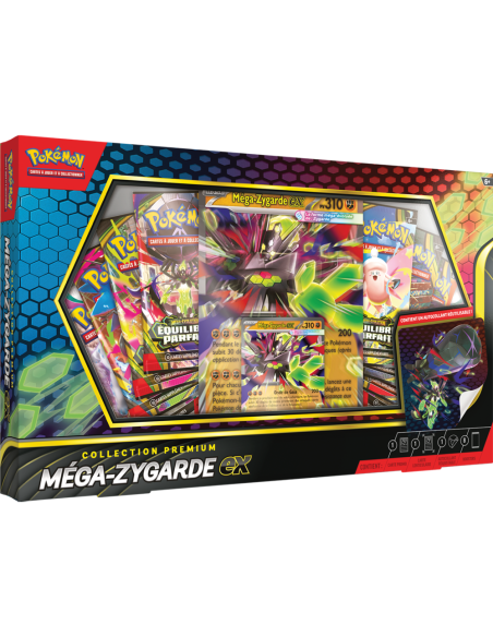 Pokémon : Coffret Premium Méga‑Zygarde‑ex
