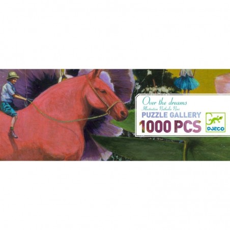 Puzzle gallery Over the dreams - 1000 pièces - Djeco