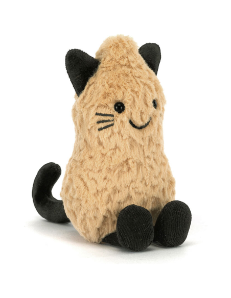 Jellycat Peluche Amuseables Peanut Cat Outfit