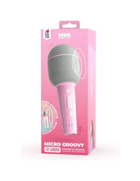 Micro karaoké groovy - marshmallow - Mob