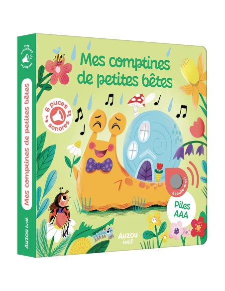 Mes Comptines De Petites Betes - Auzou