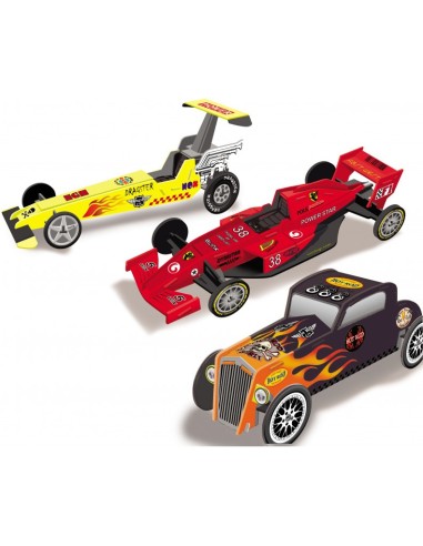 Maquettes déco voitures de course - CréaLign'