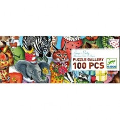 Puzzle Gallery Peinture - King's Party - 100 Pièces - Djeco