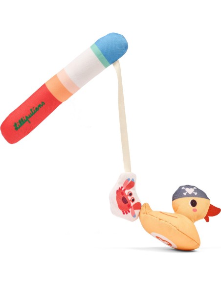 Jeu de pêcheaux canards en tissu pour le bain - Dès 12 mois - Jouet de bain - Lilliputiens