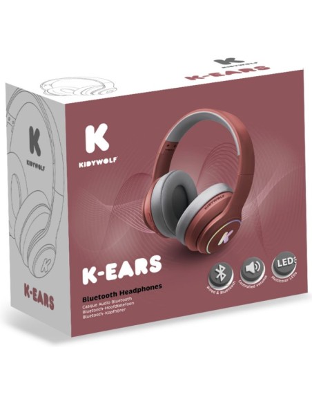 Casque audio - Rouge - Kidywolf