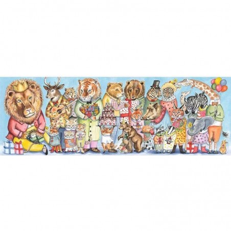 Puzzle Gallery Peinture - King's Party - 100 Pièces - Djeco