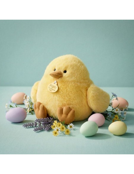 Peluche Poussin Piou Jaune - Doudou et Compagnie