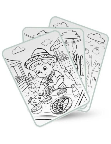 Kidydraw Pad – Kidywolf tablette lumineuse Kidydraw Pad Cuisine du monde
