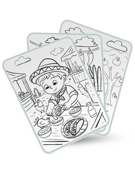 Kidydraw Pad – Kidywolf tablette lumineuse Kidydraw Pad Cuisine du monde