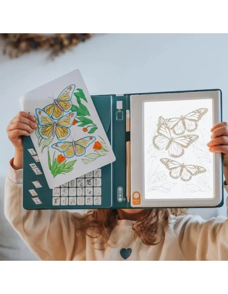Kidydraw Pad – Tablette lumineuse Kidydraw Pad Animaux Kidywolf