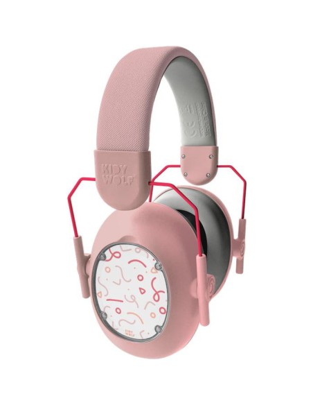 Kidynoise Casque anti-bruit rose - Kidywolf