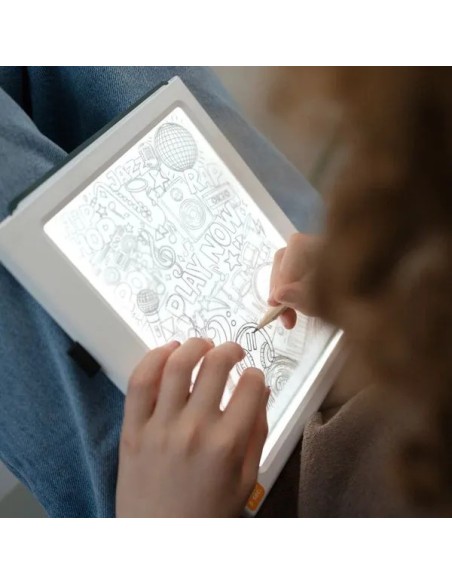 Draw-Pad - Kidywolf Tablette lumineuse Kidydraw Pad Méli-Mélo