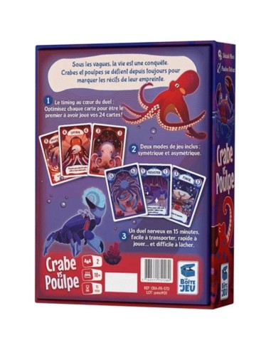 Crabe Vs Poulpe