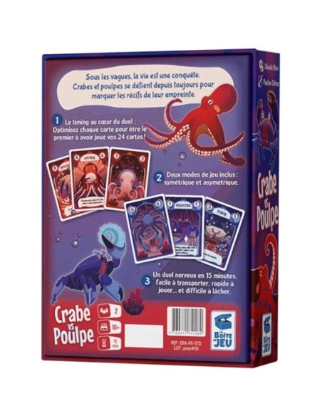 Crabe Vs Poulpe