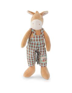 Peluche Hugo le cheval Les petits frères - La Grande Famille - Moulin Roty