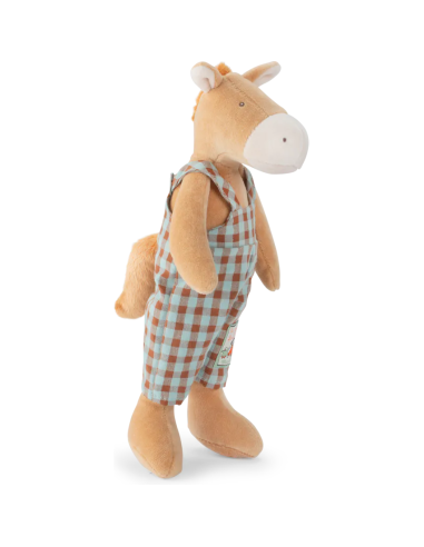Peluche Hugo le cheval Les petits frères - La Grande Famille - Moulin Roty