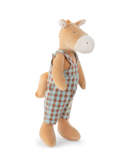Peluche Hugo le cheval Les petits frères - La Grande Famille - Moulin Roty