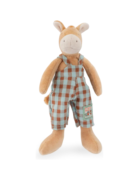Peluche Hugo le cheval Les Tout-petits - La Grande Famille - Moulin Roty - La Grande Famille