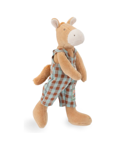 Peluche Hugo le cheval Les Tout-petits - La Grande Famille - Moulin Roty - La Grande Famille