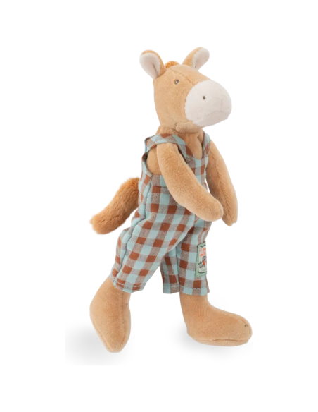 Peluche Hugo le cheval Les Tout-petits - La Grande Famille - Moulin Roty - La Grande Famille