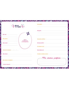 Mon Carnet Secret Bijou Scintillant - Auzou 2