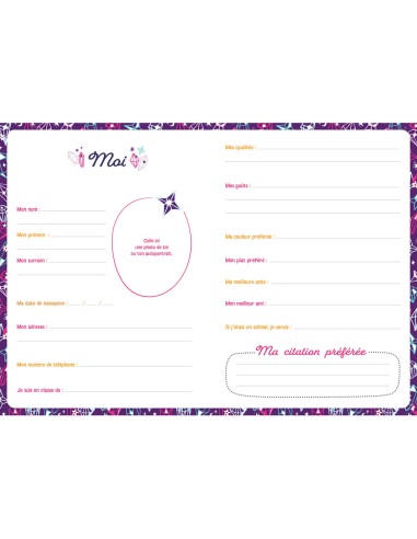 Mon Carnet Secret Bijou Scintillant - Auzou