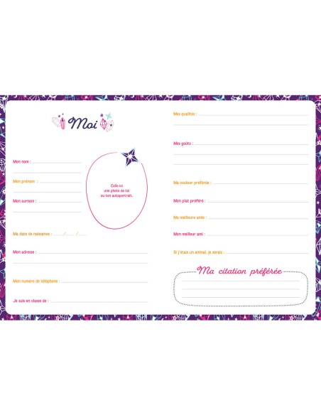 Mon Carnet Secret Bijou Scintillant - Auzou
