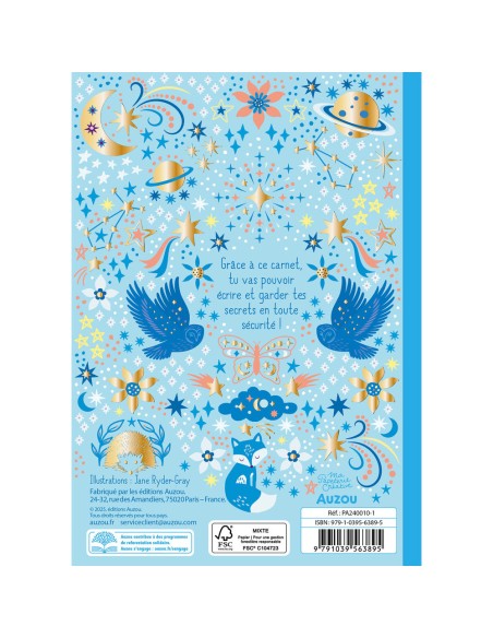 Mon Carnet Secret Bijou Scintillant - Auzou