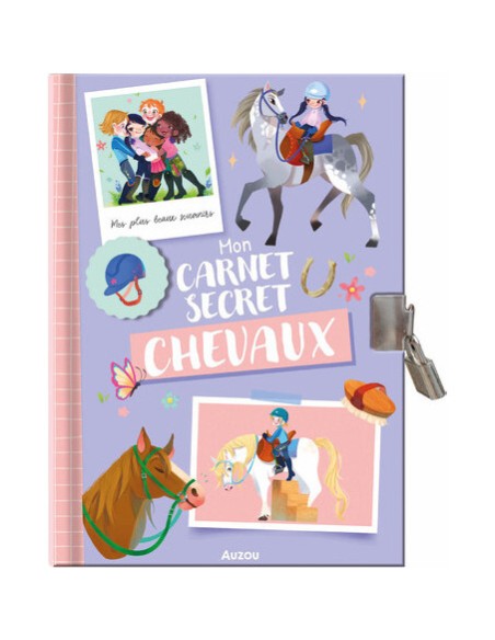 Mon Carnet Secret - Chevaux - Auzou