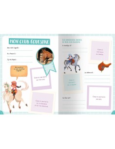 Mon Carnet Secret - Chevaux - Auzou 2