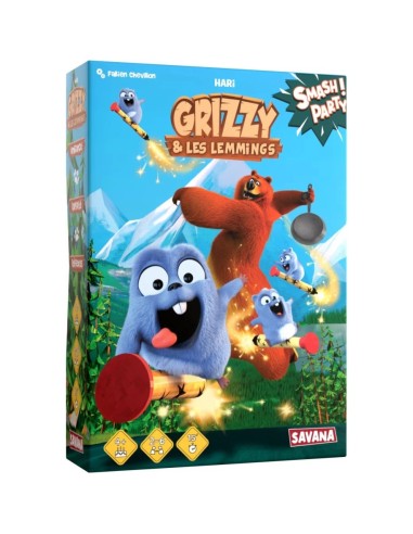 Grizzy et les Lemmings - Smash Party - Jeu Enfants - Dès 4 ans