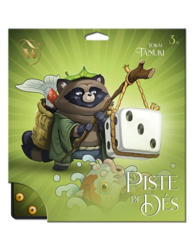 Piste de dés Yokai : Tanuki - Accessoire de jeu - Wogamat