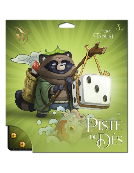 Piste de dés Yokai : Tanuki - Accessoire de jeu - Wogamat