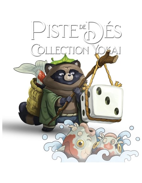 Piste de dés Yokai : Tanuki - Accessoire de jeu - Wogamat