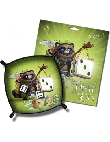 Piste de dés Yokai : Tanuki - Accessoire de jeu - Wogamat