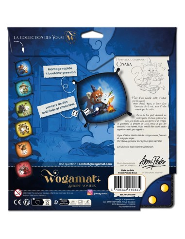 Piste de dés Collection Yokai - 6 Modèles disponibles - Wogamat
