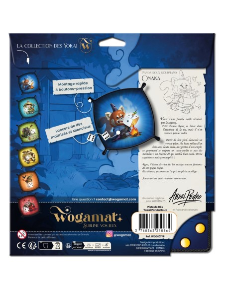 Piste de dés Collection Yokai - 6 Modèles disponibles - Wogamat