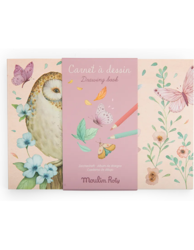 Carnet à dessin - Les Rosalies - Moulin Roty
