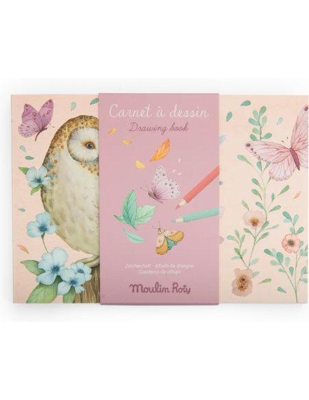 Carnet à dessin - Les Rosalies - Moulin Roty