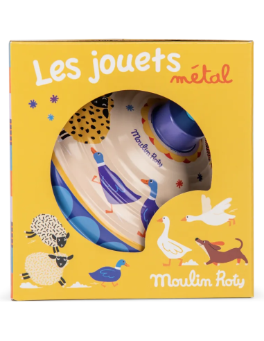 Grande toupie - Les jouets métal - Moulin Roty