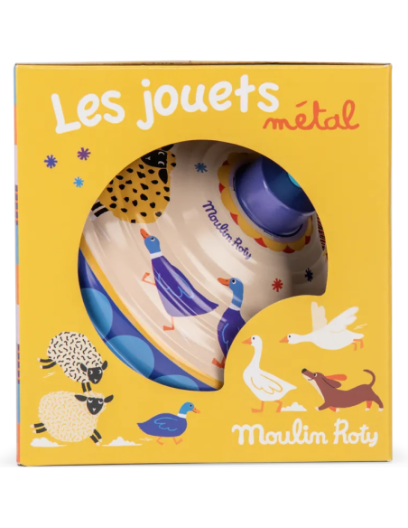 Grande toupie - Les jouets métal - Moulin Roty