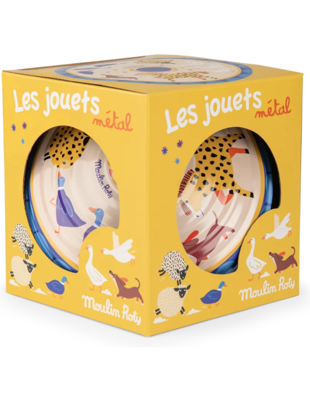Grande toupie - Les jouets métal - Moulin Roty