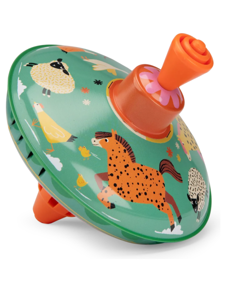 Petite toupie - Les jouets métal - Moulin Roty
