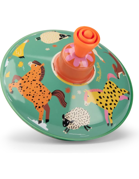 Petite toupie - Les jouets métal - Moulin Roty