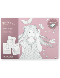 24 modèles de dessin Kidywolf - Les Rosalies - Moulin Roty - Les Rosalies