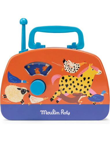 Radio musicale - Les jouets métal - Moulin Roty - Les jouets métal