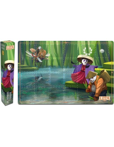 Leda - Tapis de jeu Pandas