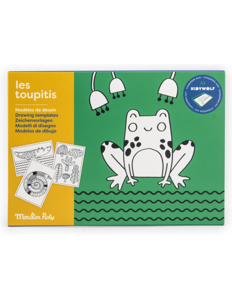 24 modèles de dessin Kidywolf - Moulin Roty