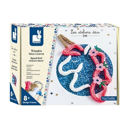 Coffret Tricotin Déco "Licorne"